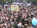 Mariage homosexuel: seconde journée de manifestation à Paris