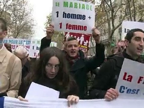 Les catholiques intégristes mobilisés contre le mariage gay
