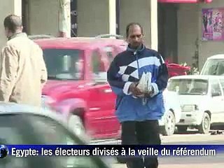Egypte: manifestations avant un référendum sous tension, heurts à Alexandrie