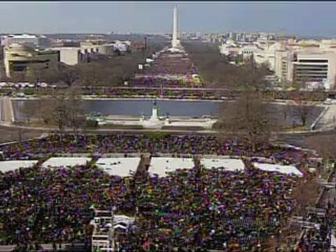 Barack Obama prête serment en public pour un second mandat