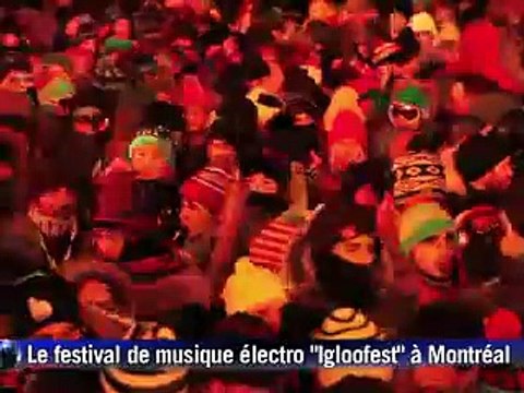 Igloofest, quand la techno se moque de l'hiver par -30 degrés à Montréal