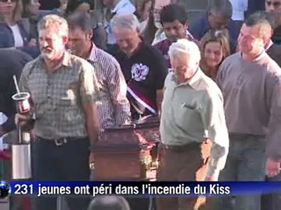 Le Brésil enterre ses morts après l'incendie, trois personnes arrêtées