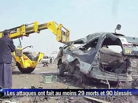 Irak: 33 morts dans une vague d'attentats visant la communauté chiite