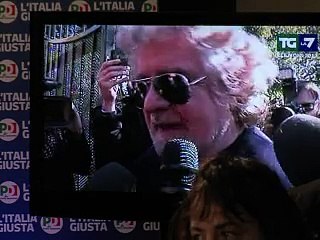 Italie dans l'impasse: la gauche entrouvre la porte au protestataire Grillo