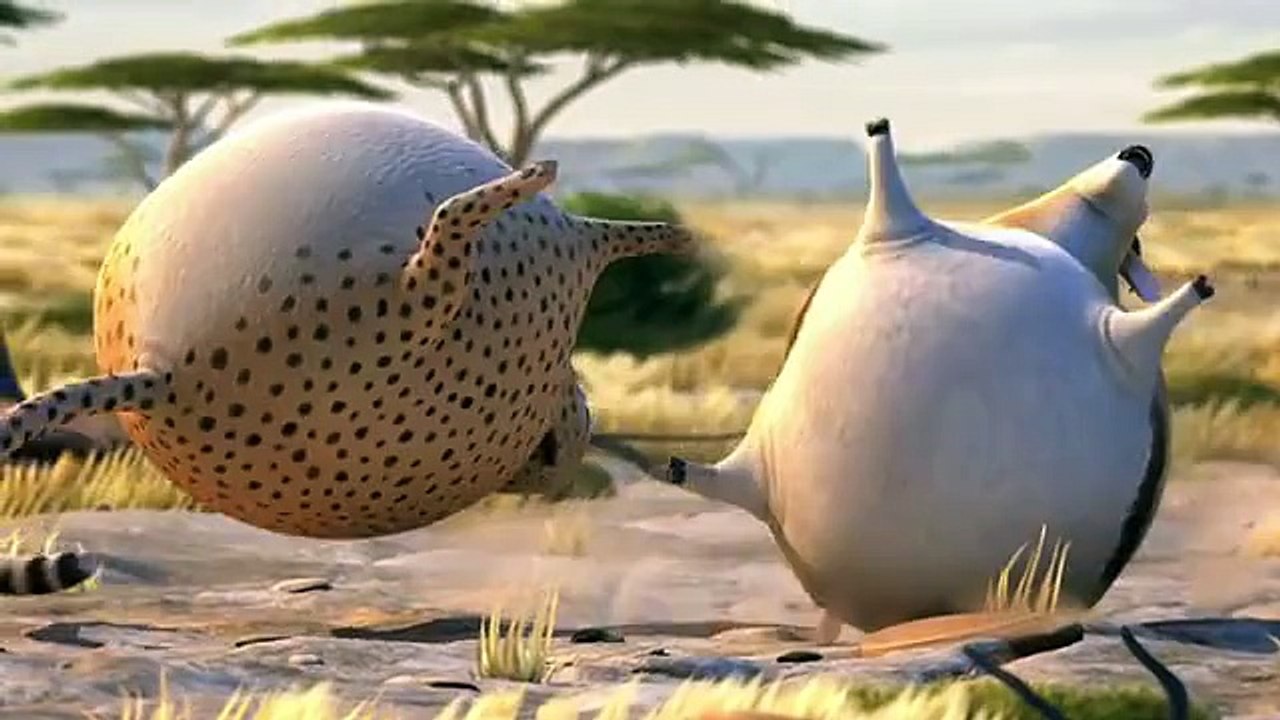 "Rollin' Safari" Et si tous les animaux étaient ronds.