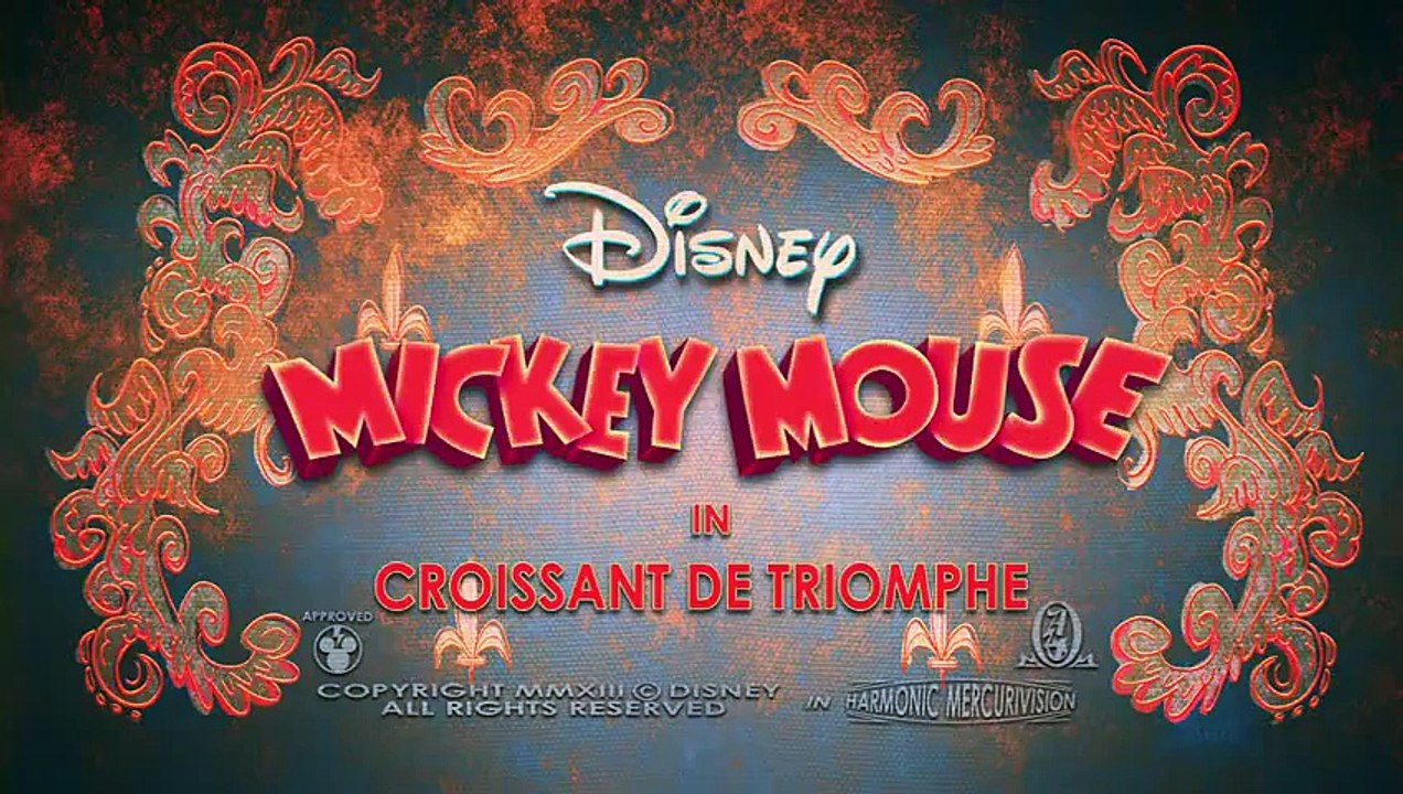 Mickey et Minnie de retour dans "Croissant de Triomphe"
