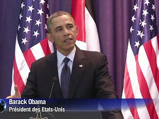 Obama exhorte Israéliens et Palestiniens à avancer vers la paix