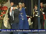 Pays-Bas: le nouveau roi Willem-Alexander prête serment