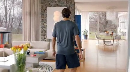 Federer chasse les mouches