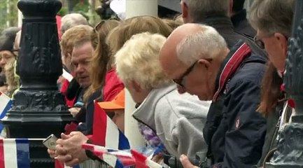 Le couple royal néerlandais en visite au Luxembourg