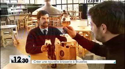 A la santé de la nouvelle bière bruxelloise!