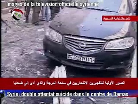 Syrie: un double attentat en plein centre de Damas fait 14 morts