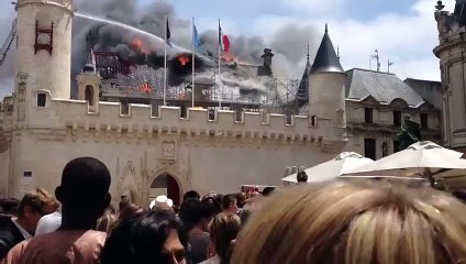 Incendie à la mairie de La Rochelle