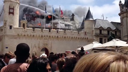 Incendie à la mairie de La Rochelle