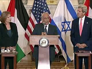 Israéliens et Palestiniens visent un accord de paix d'ici 9 mois