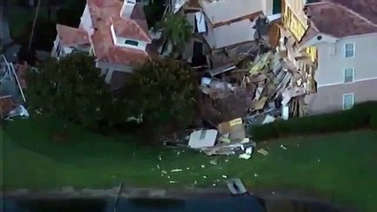 Un hôtel englouti par un trou géant en Floride