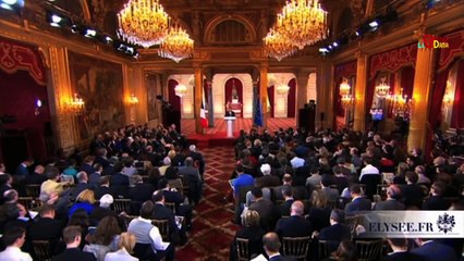 Sarkozy et Hollande chantent la chanson "Formidable" de Stromae