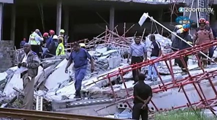 Afrique du Sud : effondrement d'un centre commercial