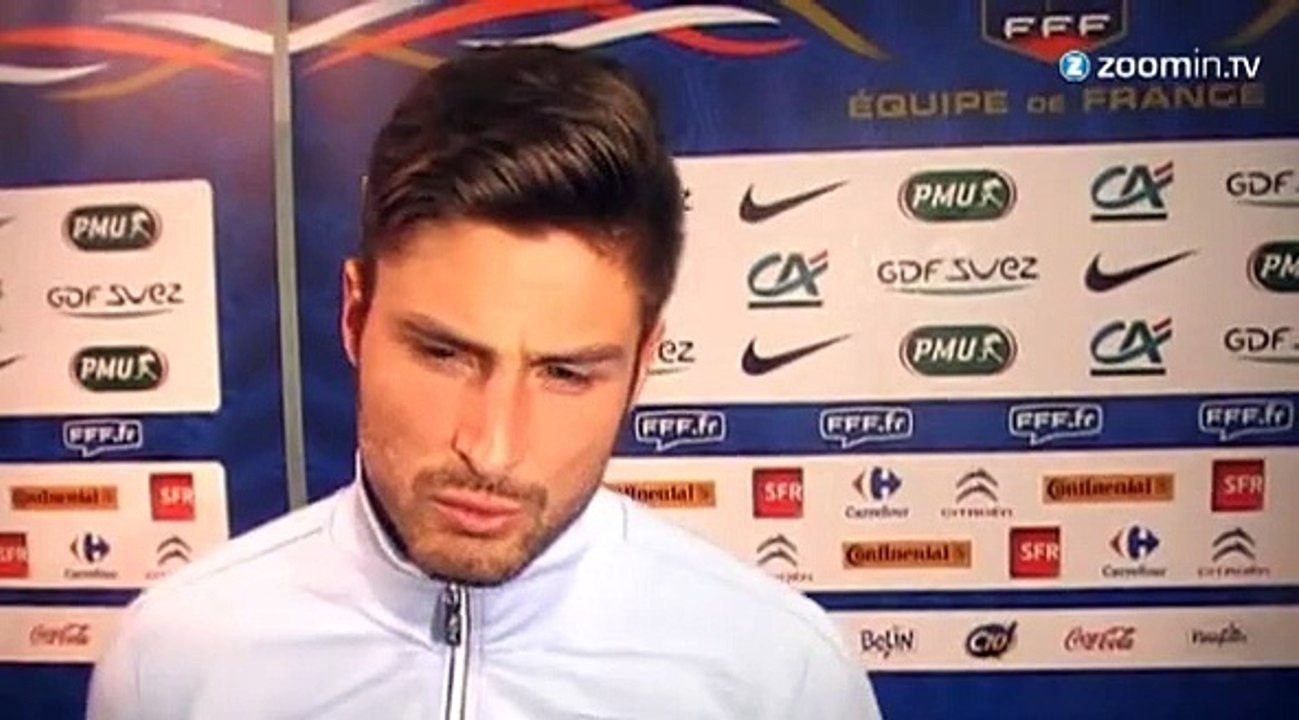 Giroud : 'Avec nos tripes'