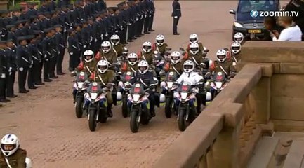 Le corps de Mandela est arrivé à l'Union Buildings