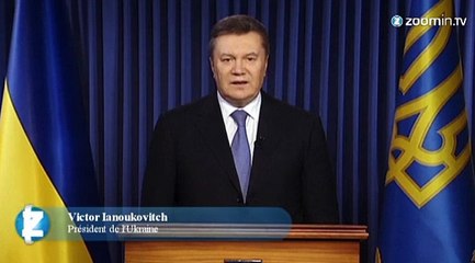 Ukraine : Ianoukovitch considère son pays menacé