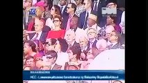 Montage discours Nicolas Sarkozy et président malgache