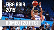 Terrence Romeo: 20 points v India - 2015 FIBA Asia Championship
