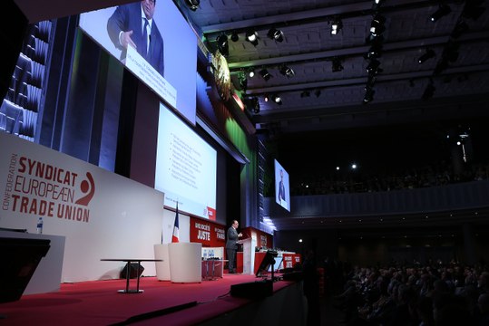 Discours au 13e congrès de la confédération européenne des syndicats