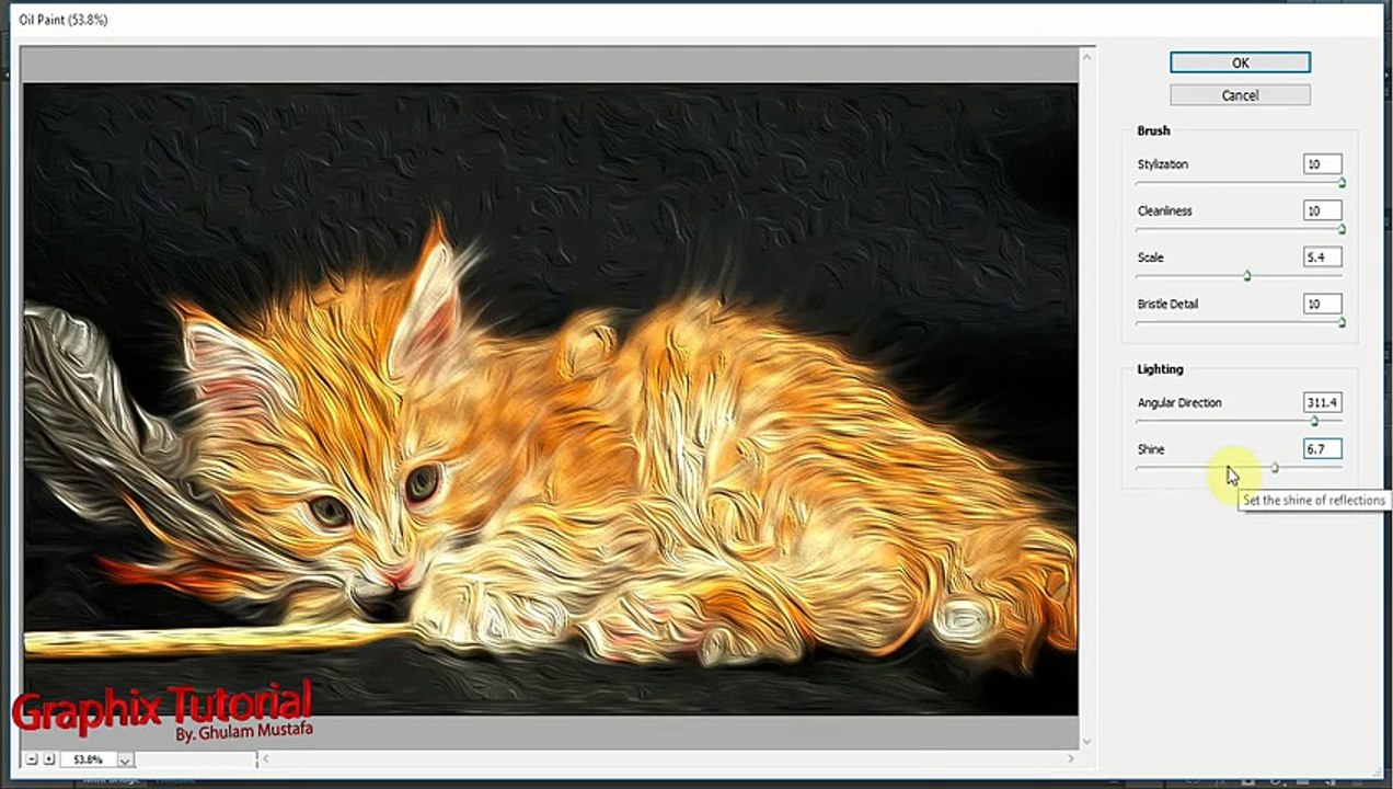 Oil paint your  Photos in Adobe Photoshop CS6