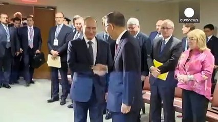 Putin seeks international cooperation to resolve conflict in Syria