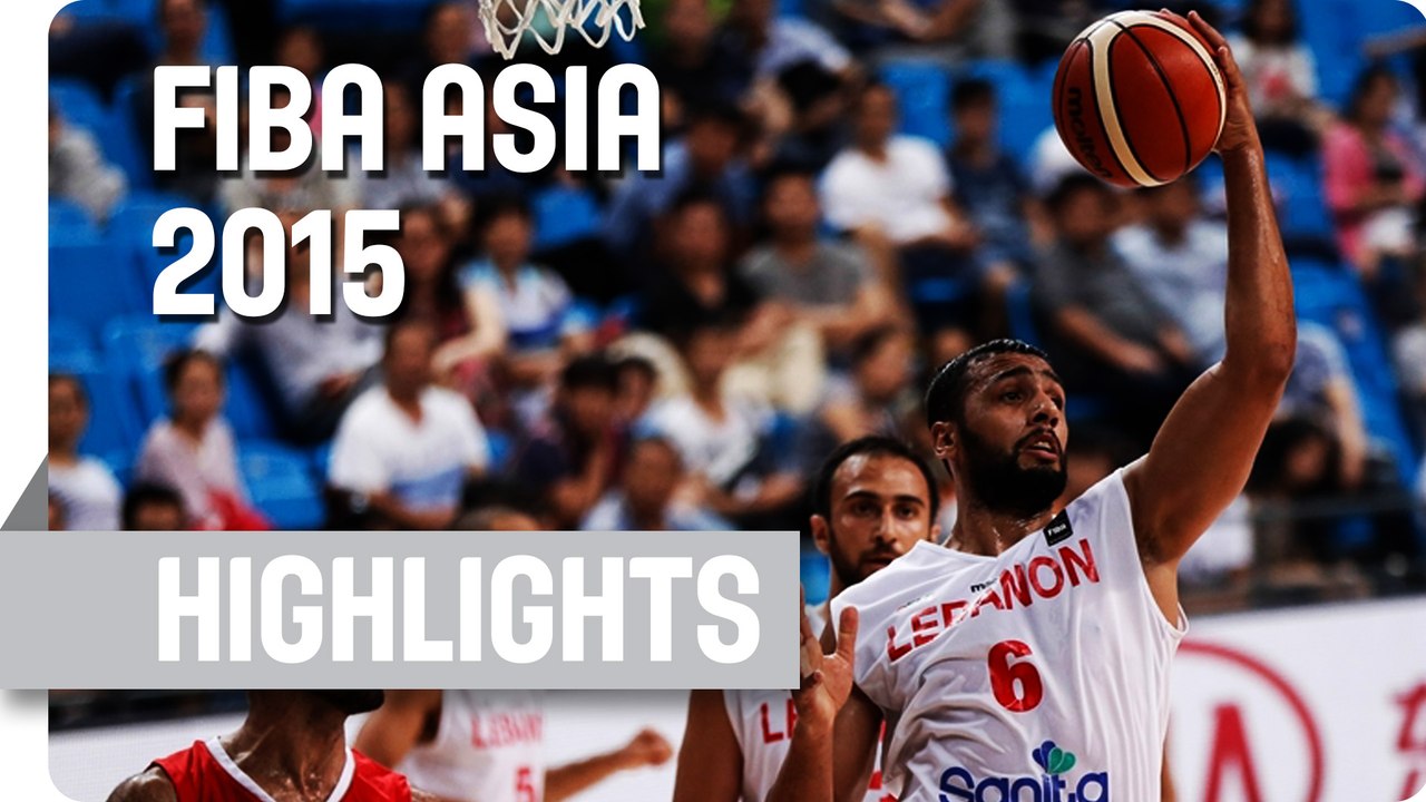 Lebanon v Jordan - Group F - Game Highlights - 2015 FIBA Asia Championship
