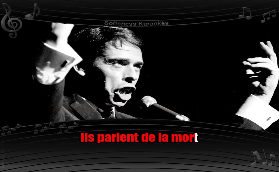 Karaoké Jacques Brel - Les marquises