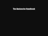 The Avalanche Handbook Livre Télécharger Gratuit PDF