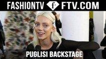 Exclusive Backstage at Puglisi Spring 2016 Runway Show at Milan Fashion Week | MFW | FTV.com