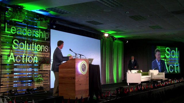 Al Gore promotes environmental activism