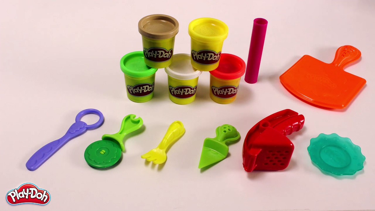 Des pizzas en pâte à modeler (Hellokids)