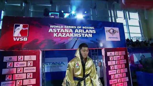WSB Season 5 Semifinals C1 Kazakhstan - Russia - Nursultanov vs Sidikov