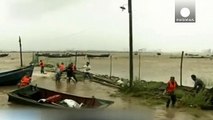 گردباد شدید از تایوان به چین رسید