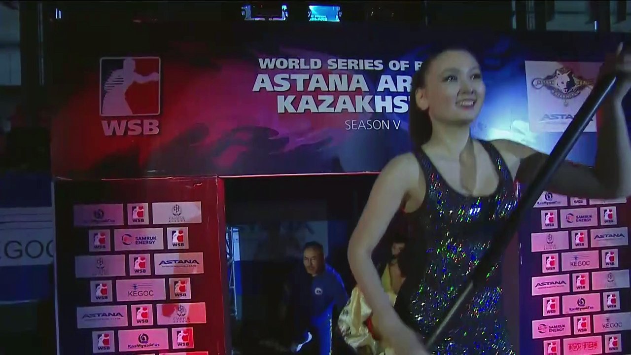 WSB Season 5 Semifinals C2 Kazakhstan - Russia - Yeleussinov vs Nuriev