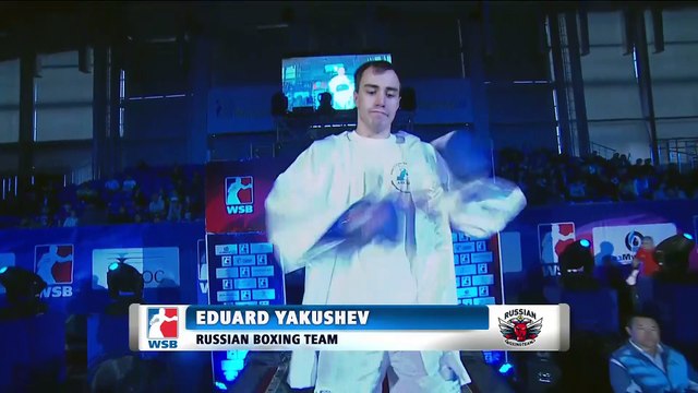 WSB Season 5 Semifinals C2 Kazakhstan - Russia - Zharmanov vs Yakushev