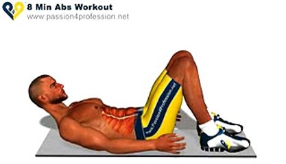 8 Min Abs Workout how to have six pack