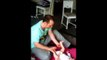 Hilarious video - Dad changing diapers-Mom making Video