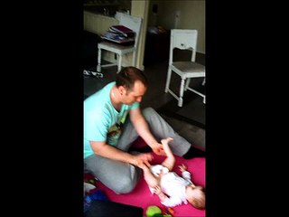 Hilarious video - Dad changing diapers-Mom making Video