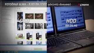 SSD - HDD karşılaştırması