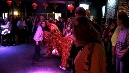27-09-15 Mini Moon festival at the Fleece UOB Chinese Lion Dance Troupe
