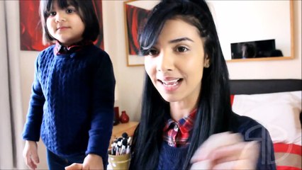 Baby Sis Does her a Makeup - 2015
