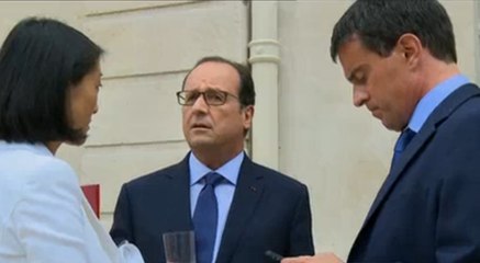 Cinq présidents suivis par les caméras à l’Elysée