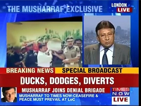Arnab Goswami Indian Meida Crushed by Pervez Musharraf on Kargil war false propaganda against pakistan army