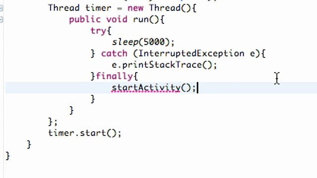 Android Application Development Tutorial - 15 - How to Start a New Activity via Intent