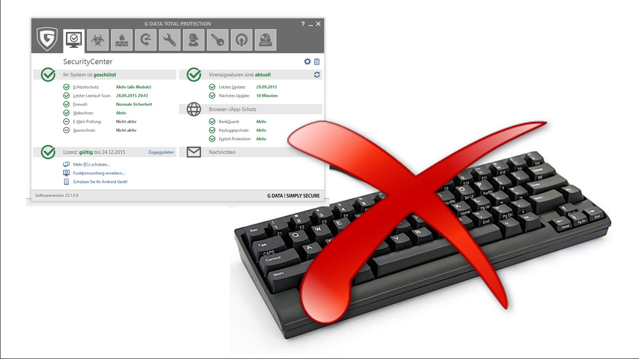 G DATA Keyboard Guard blockiert Tastatur in RDP-Verbindungen | QSO4YOU Tech